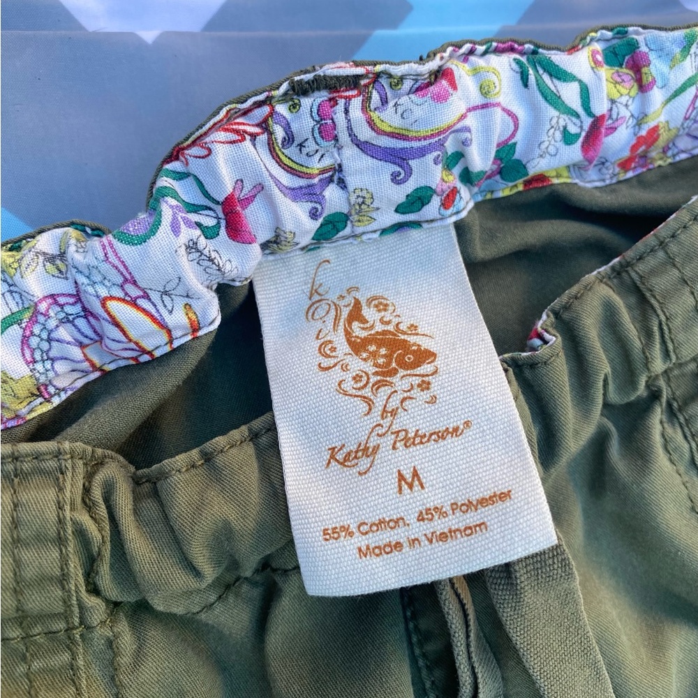 Olive green Koi Scrub Pants - M - Picture 2 of 4